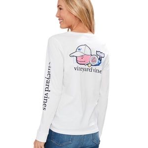 Vineyard Vines Women Paddle Tennis Long-Sleeve Tee